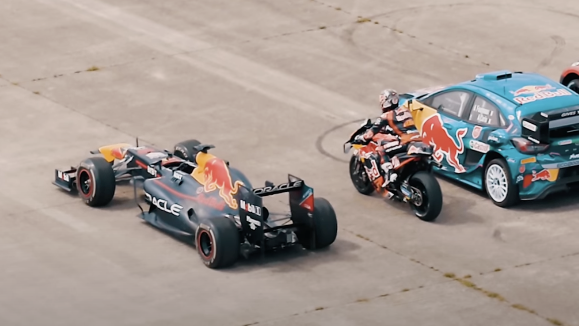 KTM RC16 MotoGP vs Red Bull RB8 F1